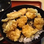 川市 - はまぐり天丼