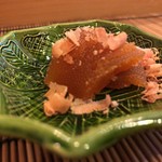 鮨駒 - 載せられた節は削りたて