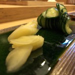 鮨駒 - ガリも秀逸