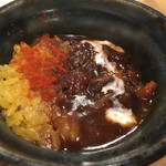 肉の変態集団 疾風ホルモン - これは絶品、先付ビーフシチュー