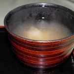 きくのや食堂 - 味噌汁