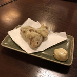 味処ふる川 - 豚バラにんにく唐揚げ