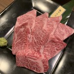 炭火七輪焼肉 牛之助 - 極みカルビ