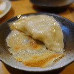 Yuki no Chaya - 羽〜！焼き餃子（味わいは福島市の円盤餃子に似ています）