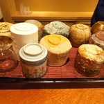 御料理 古川 - 選べる猪口に大好きなオールドバカラを見付けた！