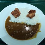 Kareshoppushiandoshi - ポークカレー440円辛口にクーポン唐揚げ2個