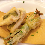 ラ・テンダ・ロッサ - 穴子＆花ズッキーニ