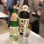 イマナカ酒店 - 日本酒 なみなみなみ〜〜と呑めるぞぉ❣️(*ﾟ∀ﾟ*)笑笑