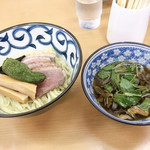 きくや - きくや風鴨南蛮つけ麺