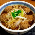 富士見屋 - 鴨団子そば