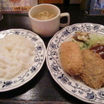 レストランQ - Aセット780円