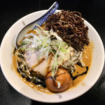 JTAN - 黒担々麺（850円）＋特製煮玉子（120円）