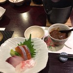 さわやか - （おまかせ会席）ビーフシチューとお造り