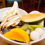 明治座 - クリームフルーツみつ豆