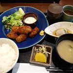 和彩　かくや - カキフライ定食