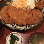 炉端かば - チキンカツ定食①