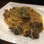 MILLE FIORI - 牛ホホ肉のラグーソース スパゲッティ（大盛）（￥2700）