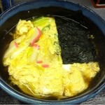 たまごとじそば