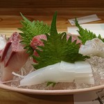 だんじり - 刺身の盛り合わせ