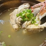 だんじり - ワタリガニのスープ