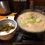 中心屋  母家 - 和歌山チャンポンと高菜ごはん