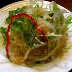 寿司鉄 - 寿司鉄 ＠平和台 ランチに付くサラダ