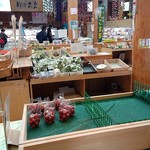 道の駅 上品の郷 - 野菜コーナー