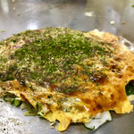 お好み焼き 大樹 - ネギ焼き完成❣️