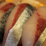 回転寿司 余市番屋 - ぴちぴち鯖