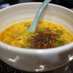 コニクヤマ - 辛い岩のりスープ