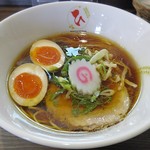 自家製麺 麺や ひなた 塚口店 - 【濃口醤油らーめん(味玉付き)】￥980