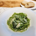 ル パークス - 牛肉のほうれん草ジェノベーゼ風ソース