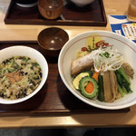 麺処 くれしづき - 塩白湯つけ麺