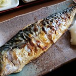 大磯大衆食堂 えびや - さば文化干し（セット）2019.07.09