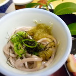 旬菜 miyako - 小うどん（1575円のお弁当）
