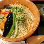 手打ちそば かめやま - 夏野菜そば
