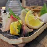 福岡 炉端もん - 刺身盛り合わせ
