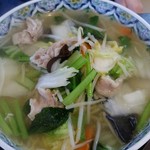 和華 - 　　　　五目野菜ラーメン　750円