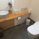 手打ちそば くるみの木 - トイレも綺麗だす！