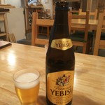 手打ちそば くるみの木 - ビールはエビス❗