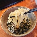 浜堂ラーメン - 麺のリフトアップ