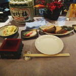 おかげや - ブリの照り焼き等お正月っぽい物を頂きました