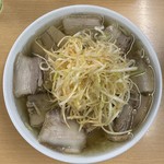 坂内食堂 - 大盛りネギチャーシュー