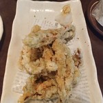 白木屋 - いかげそ磯辺揚げ