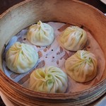 點水樓 - 海老とﾍﾁﾏの小龍包(小)(220元)