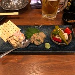 炭焼 てんがらもん 町田本店 - 粋なおつまみ３種盛り