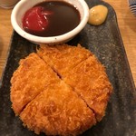 ぶっちぎり酒場 亀戸店 - ハムカツ