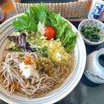 旅の駅 日光ろばたづけ お食事処 - 大根ぶっかけおろしそば（大盛り）