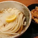 歩 - とり天ぶっかけうどん