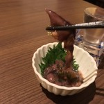 マグロ専門居酒屋 新魚濱 - マグロ専門居酒屋 新魚濱 新横浜店(しんうおはま)(神奈川県横浜市港北区新横浜)ほたる烏賊ねぎ生姜